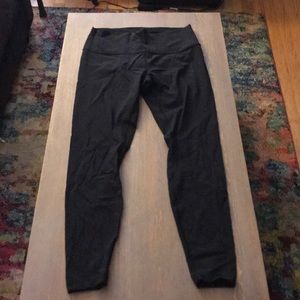 Black Lululemon leggings only worn once